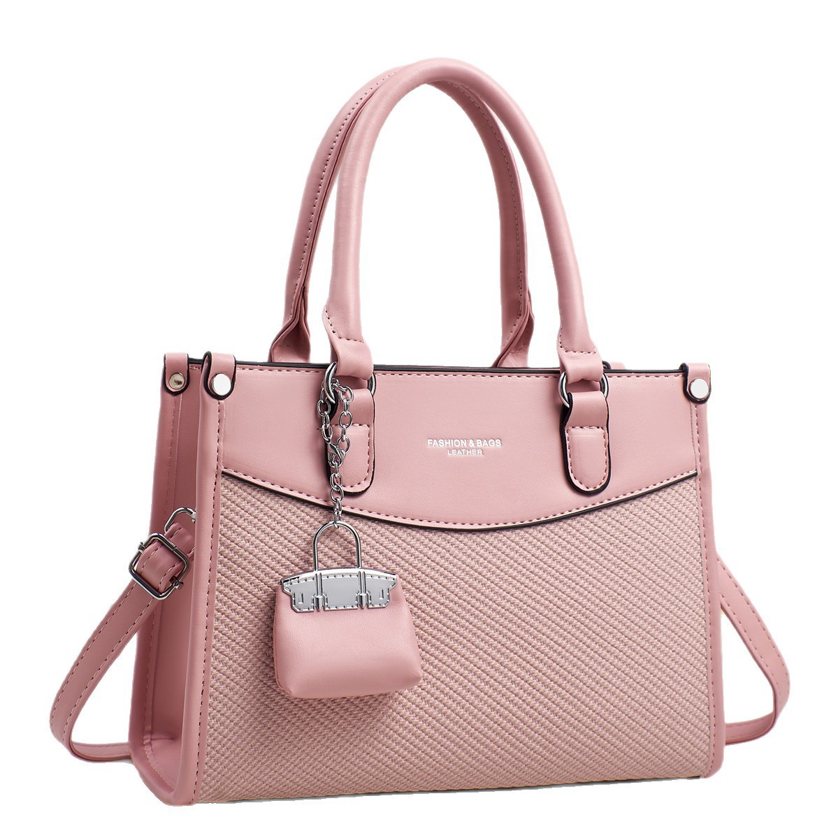 High-end hand-held shoulder bag, retro new women's bag, simple, fashionable and elegant commuter style tote bag, women's bag Item Picture