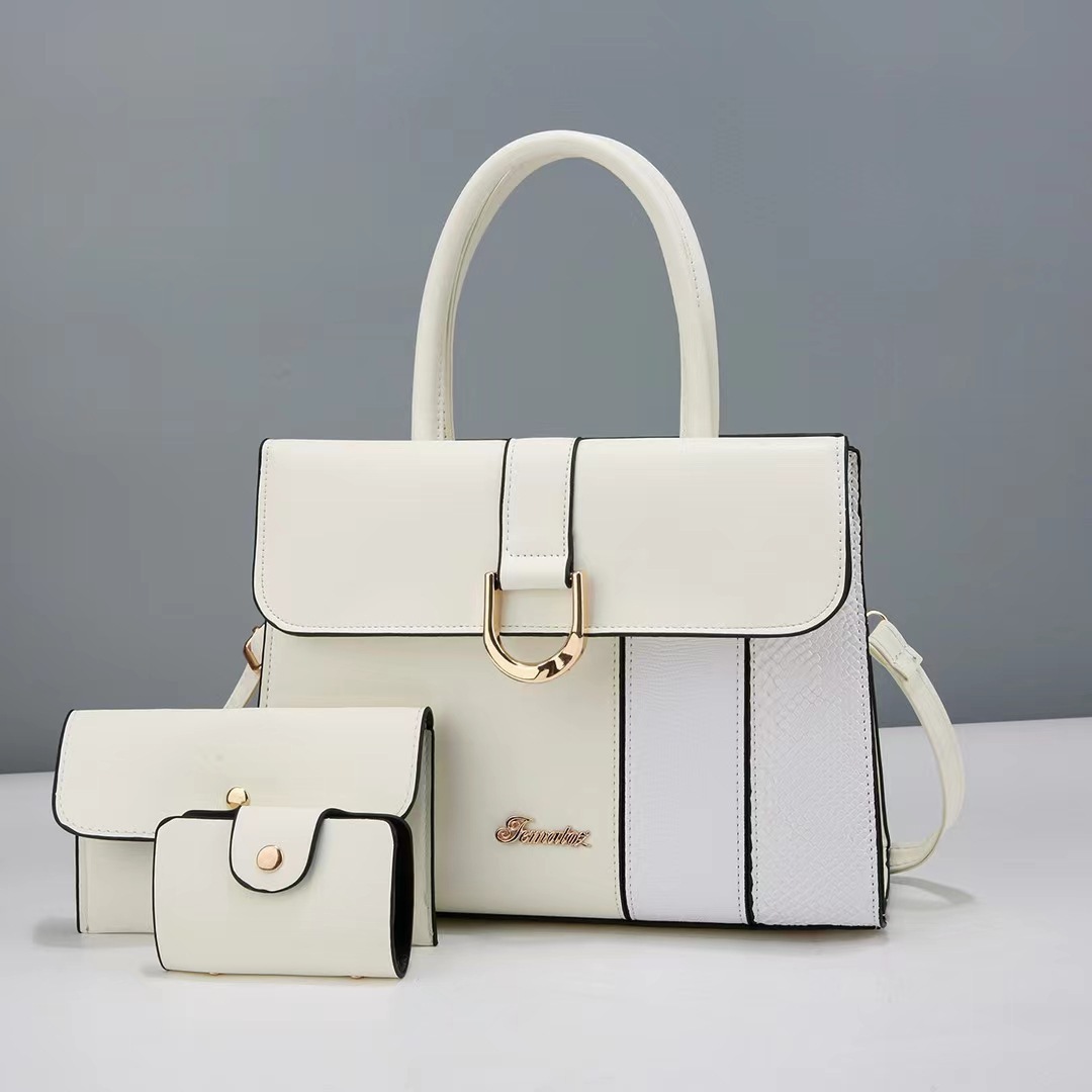 Handbag, women's bag, 2024 new style, European and American women's bag, large capacity, versatile and elegant, shoulder bag, crossbody bag Specification drawing