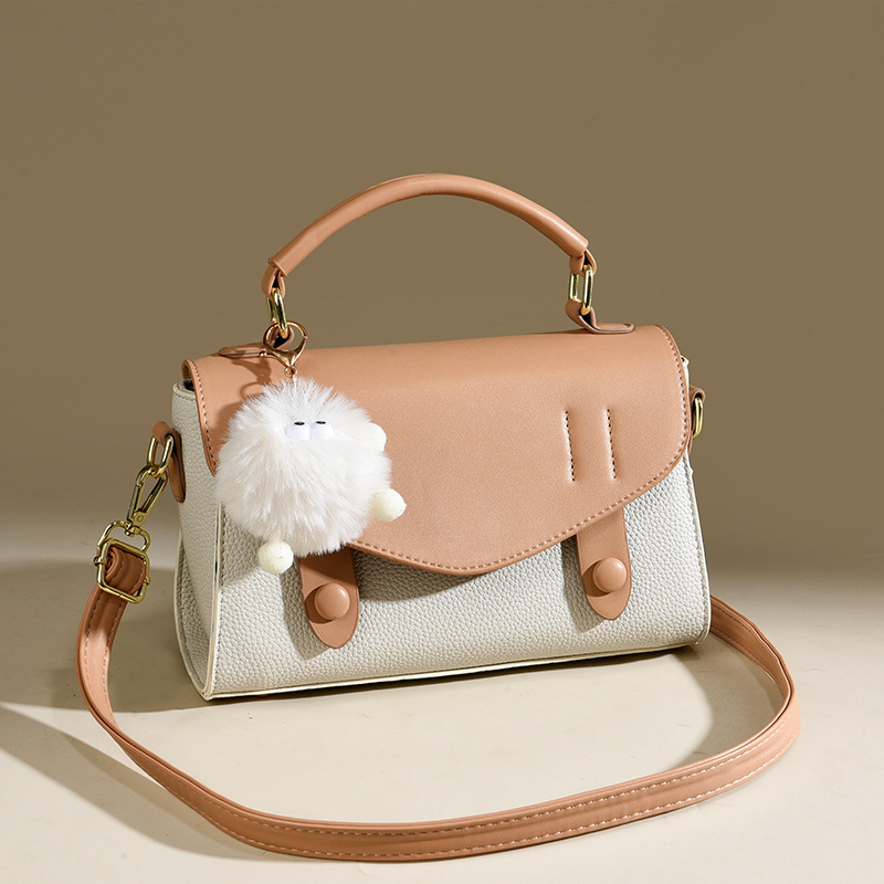 2025 New style bags: High-end, stylish handbags, crossbody bags, niche, light luxury single-shoulder bags, versatile and color-blocking bags full figure