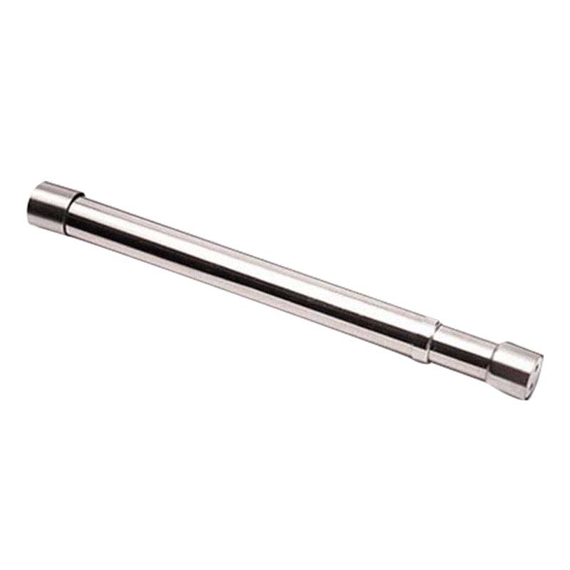 Modern and simple bright shared wardrobe support rods with screws, stainless steel retractable hanging rods, and wardrobe adjustment rods Item Picture