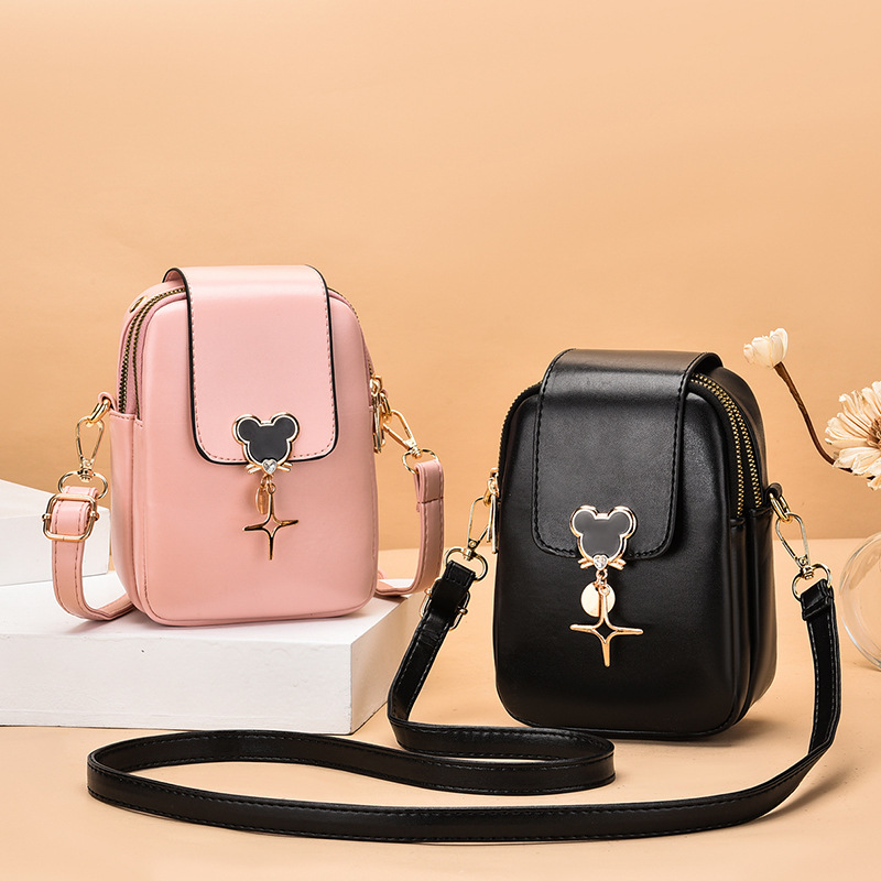 Spring and summer mini bags, mini phone bags, crossbody bags, stylish and versatile single-shoulder bags, 2022 new fashionable women's bags full figure