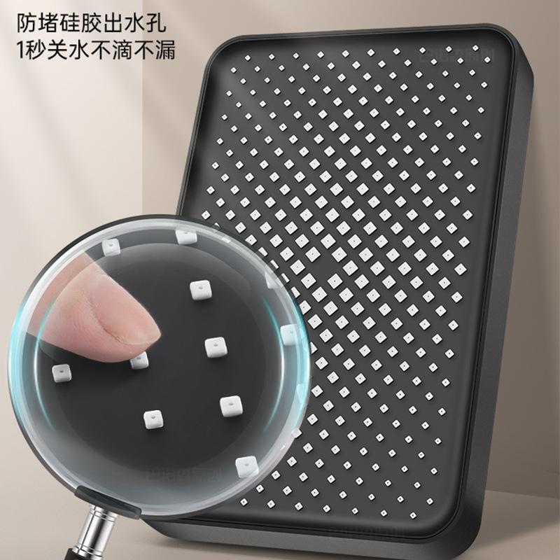 13-inch large water flow top shower head for bathing, shower, flower drying and showerhead set, hotel export square Application Scenario