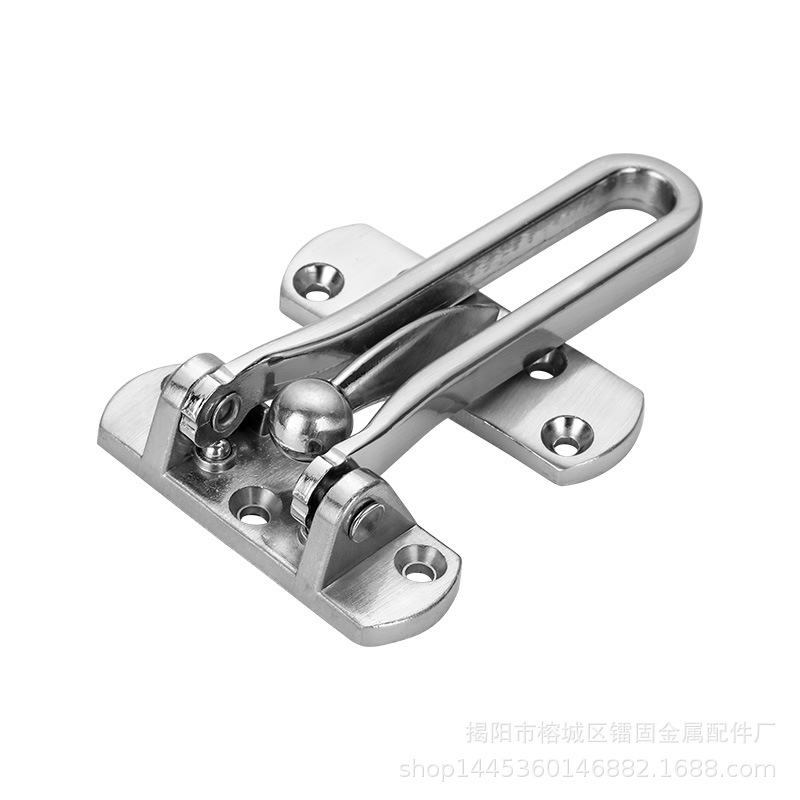 Hotel door chain, door bolt, safety rope, indoor safety chain, anti-theft lock, anti-theft chain, hotel zinc alloy lock Item Picture