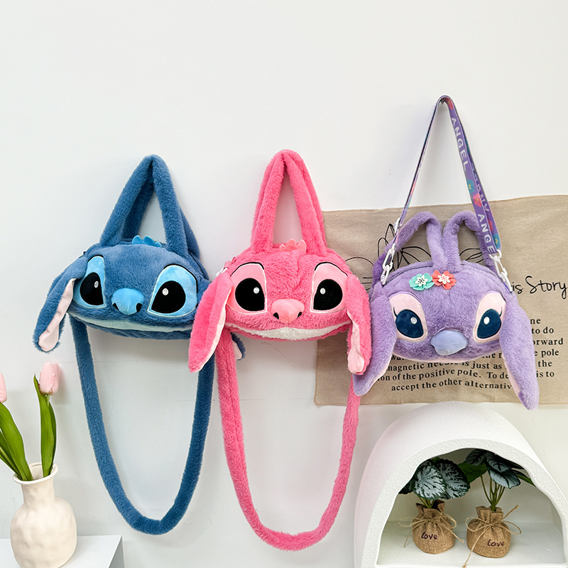 New cartoon girl doll handbag, high appearance level, versatile single-shoulder crossbody handbag, large capacity coin purse bag full figure