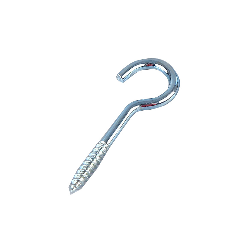 Galvanized sheepeye screws, sheepeye hooks, question mark hooks, screw hooks, hanging hooks, stainless steel lamp hooks, hat hooks, sheepeye nails Item Picture