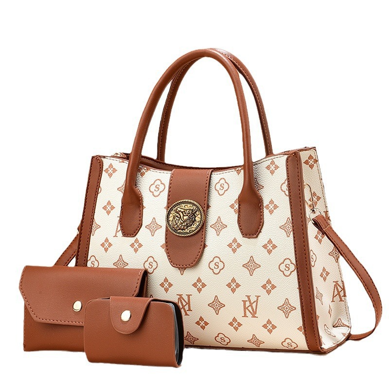 Bag Women 2024 New style women's handbag cross-border bestseller, large-capacity single-shoulder crossbody bag with mixed colors wholesale Item Picture