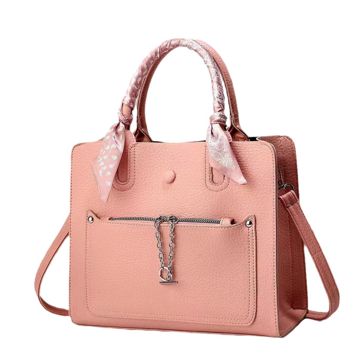 Factory direct sales: Popular 2024 summer new women's trendy single-shoulder crossbody tote bag, a trendy large-capacity women's bag Item Picture