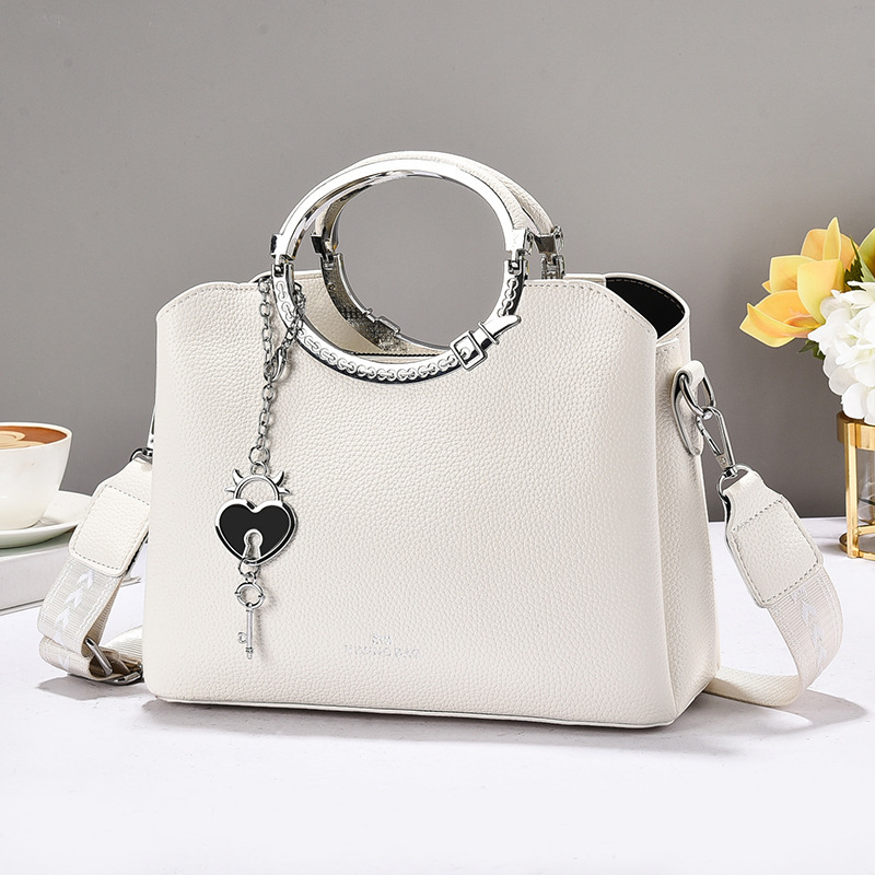 Ready-to-purchase factory fashion trend women's bag 2025 new style, high-end, large-capacity single-shoulder bag, crossbody bag and handbag details Picture