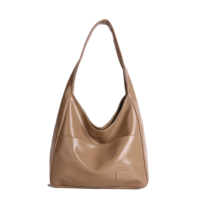 Casual large-capacity bucket bag, new Spring/Summer 2025 women's bag, commuter single-shoulder bag, casual tote bag Item Picture
