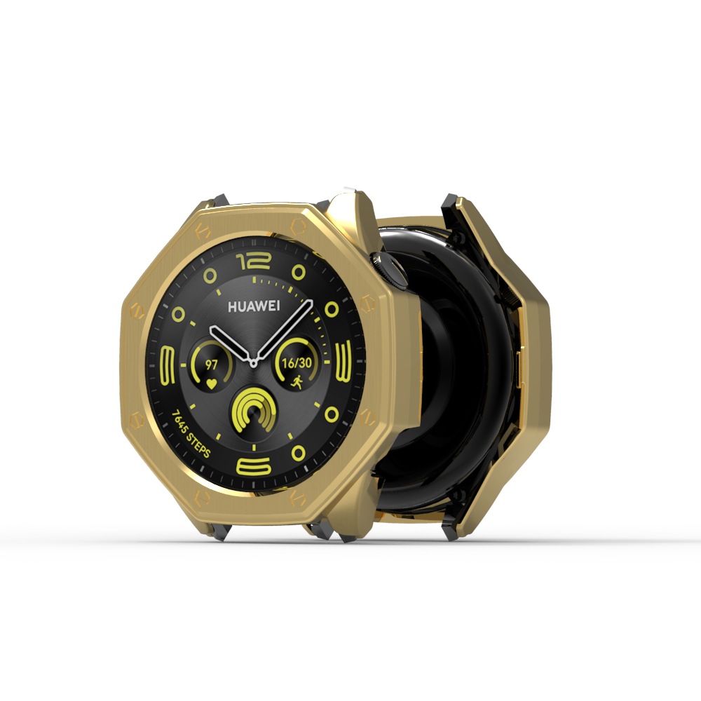 Huawei Watch Case AP is suitable for Huawei GT4 41/46mm PC plastic electroplated semi-enclosed case Specification drawing