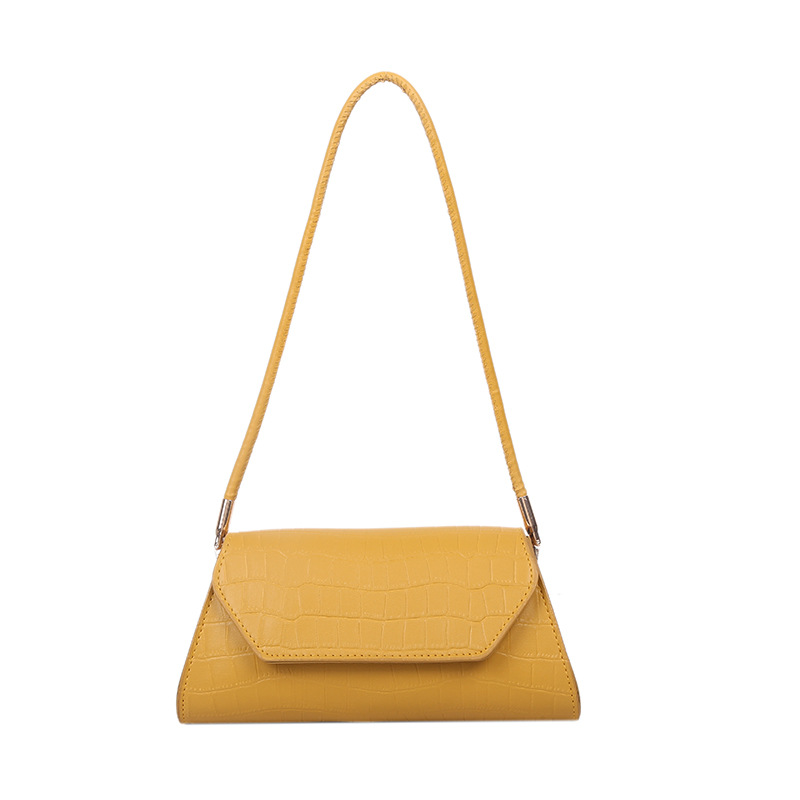 French style trendy small bag 2022 new trendy trendy women's bag, versatile single-shoulder armpit bag, baguette bag Item Picture