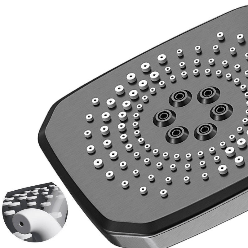 All-copper pressurized shower head set, home bathroom, shower head, rain shower, bath, constant temperature Amazon Item Picture