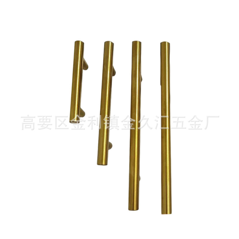 Stainless steel T-shaped handle, modern and simple hollow handle, for cabinet doors, wardrobe door handles, home decoration building materials, doors and Windows Specification drawing