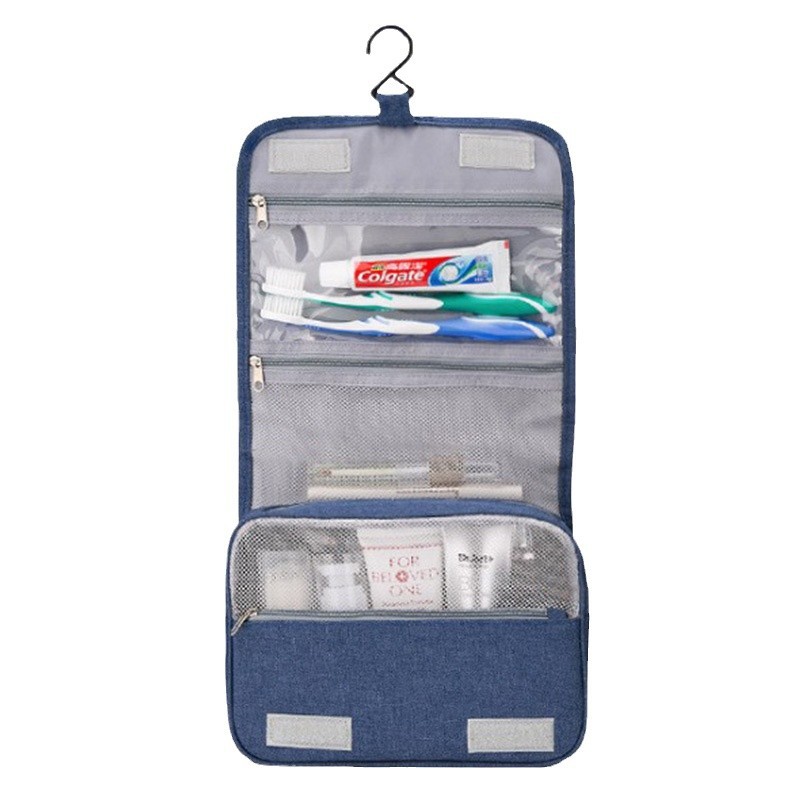 Waterproof travel convenient storage bag, hand-held large-capacity dry-separating hanging toiletry bag, cationic makeup wholesale Item Picture