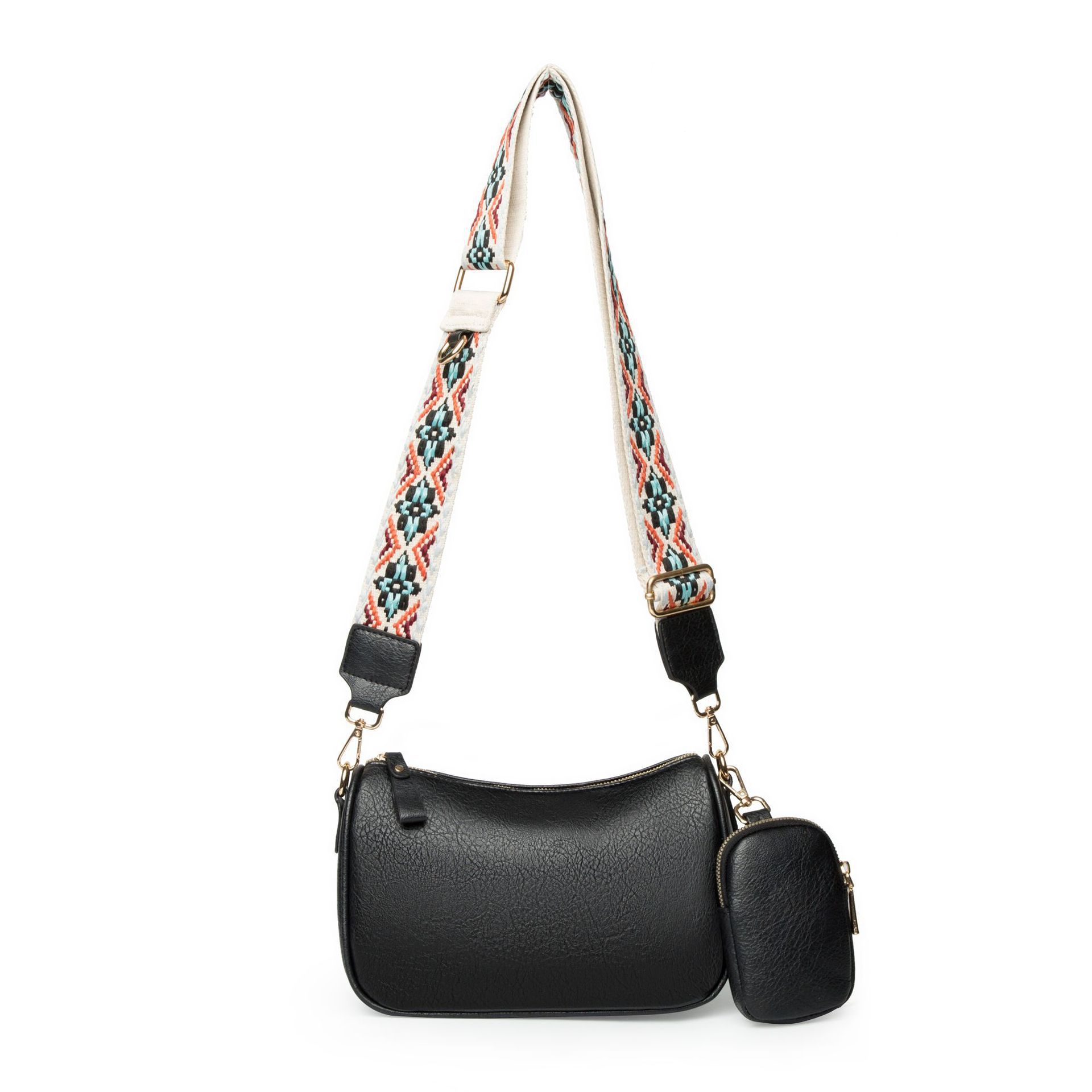 Stylish saddle bag Women's bag 2024 Spring New Style simple women's single-shoulder crossbody Korean-style personalized small bun mother bag full figure