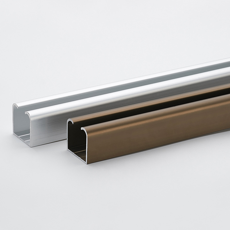 Balcony sliding door, sliding door, track, guide rail, slide, wooden door, sliding door, slide rail, pulley, folding door, hanging wheel, hanging rail details Picture