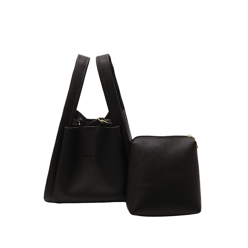 High-end ladies' bag 2025 New style fashionable casual crossbody bag for work and commuting, hand-held vegetable basket bucket bag Item Picture