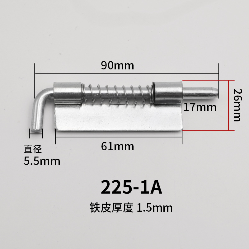 Wholesale 304 stainless steel spring pin CL225 industrial hinge distribution box and cabinet door plate spring pin in stock Application Scenario
