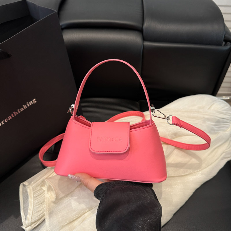 High-end mini handbag for women, 2025 new style, fashionable and stylish single-shoulder bag, simple and casual crossbody bag full figure