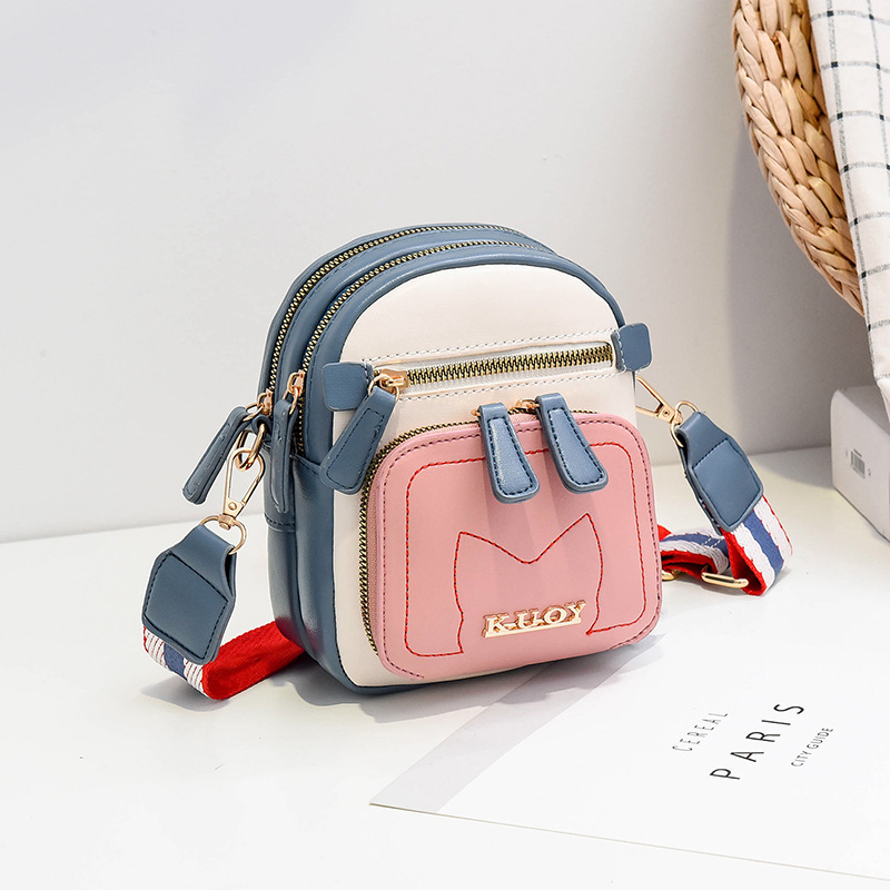 Mini crossbody bag for girls 2024, a super popular and trendy mobile phone bag in Korean style, a fashionable and stylish single-shoulder bag for female students Specification drawing