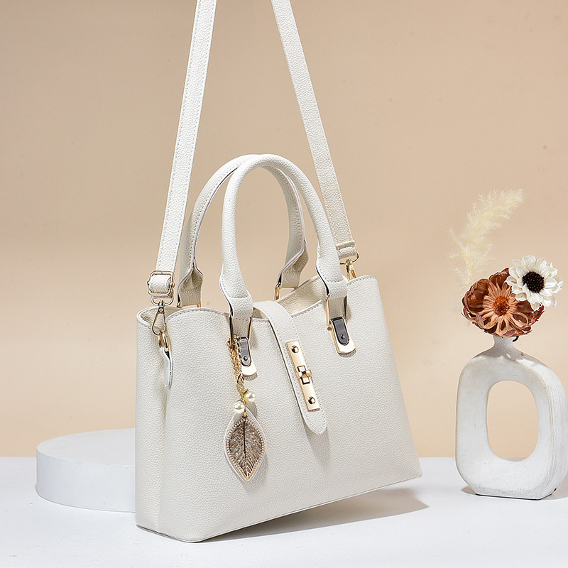 2024 Large-capacity handbag, trendy and fashionable women's bag, fashionable women's bag, high-end, elegant and versatile, single-shoulder crossbody bag Specification drawing