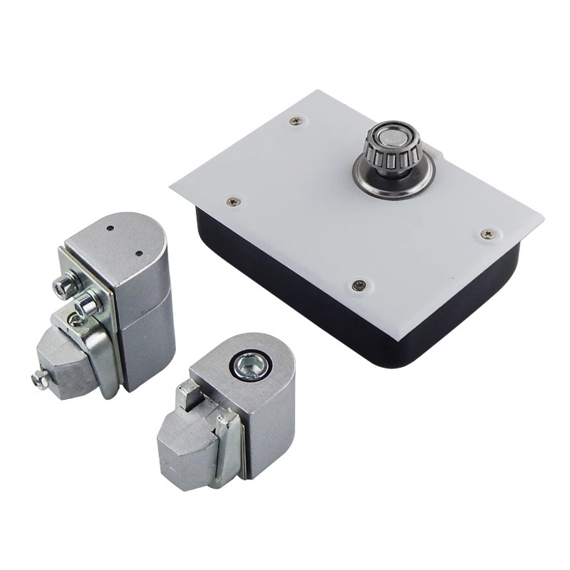 KFC door shaft simple spring, framed aluminum alloy door thickened simple shaft head, left and right, no need to dig grooves door shaft Item Picture