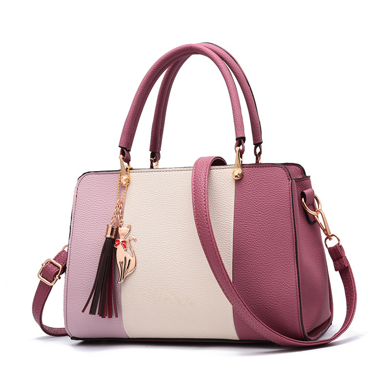 One-piece consignment of 2022 new trendy and fashionable pu women's handbags, single-shoulder bags and large-capacity crossbody bags Specification drawing