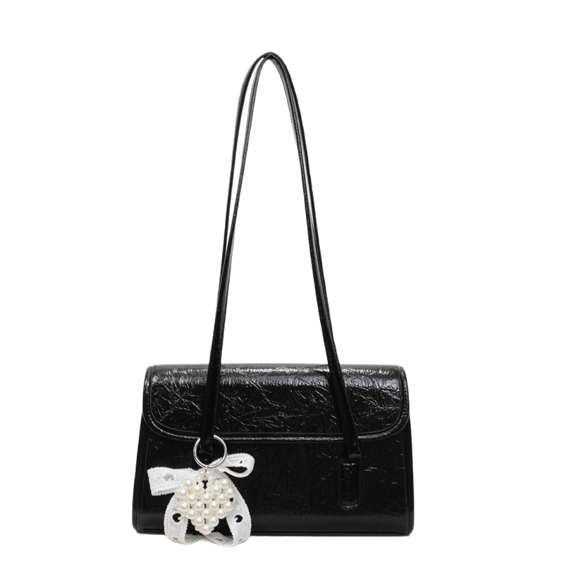 High-end handbag, niche design, underarm bag, 2025 new style, fashionable and versatile, stylish single-shoulder bag, trendy women's bag Item Picture