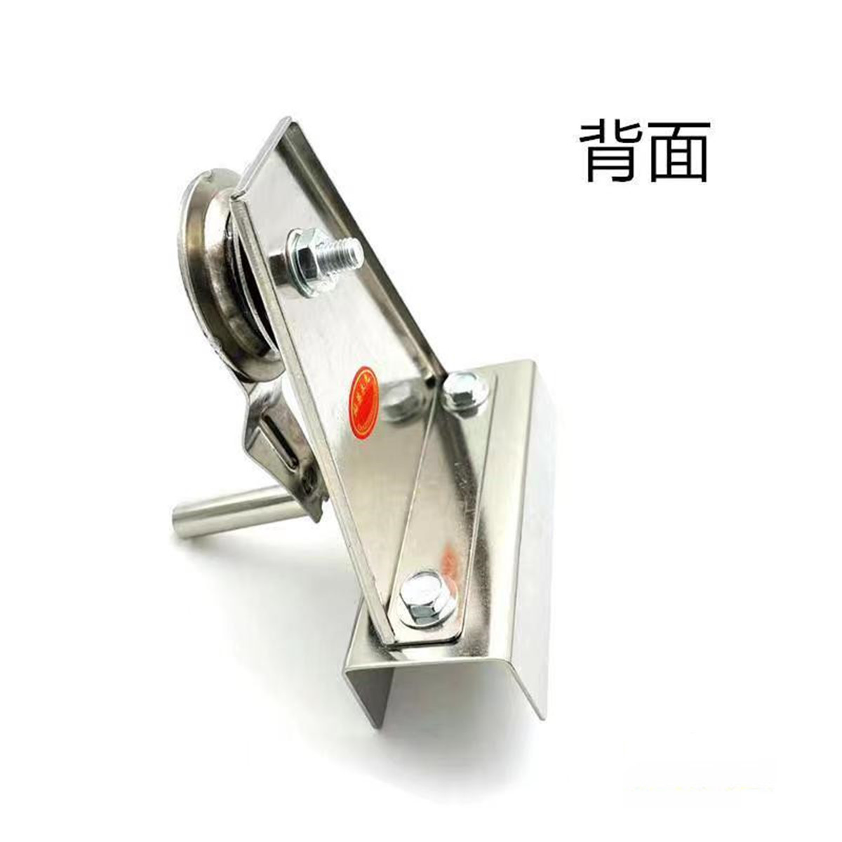 304 stainless steel pulley, hand-cranked flagpole, hand-cranked wheel track, smooth steel wire rope set, square pulley, triangular pulley Specification drawing