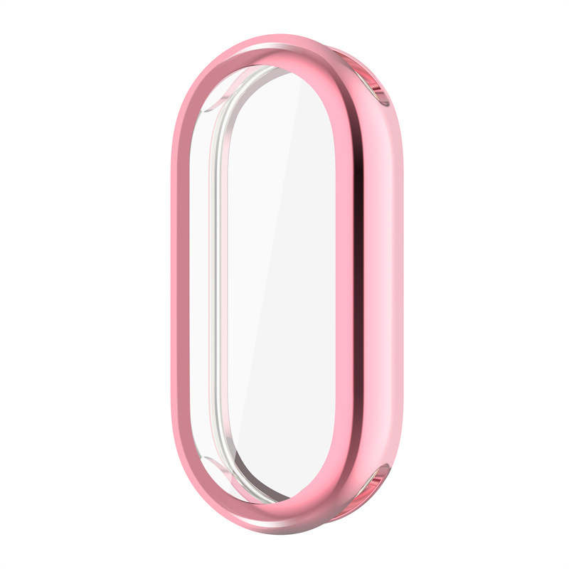 Universal all-inclusive electroplated TPU soft shell protective case for Mi Band 9/10, Mi Band 9/10 anti-drop case Application Scenario