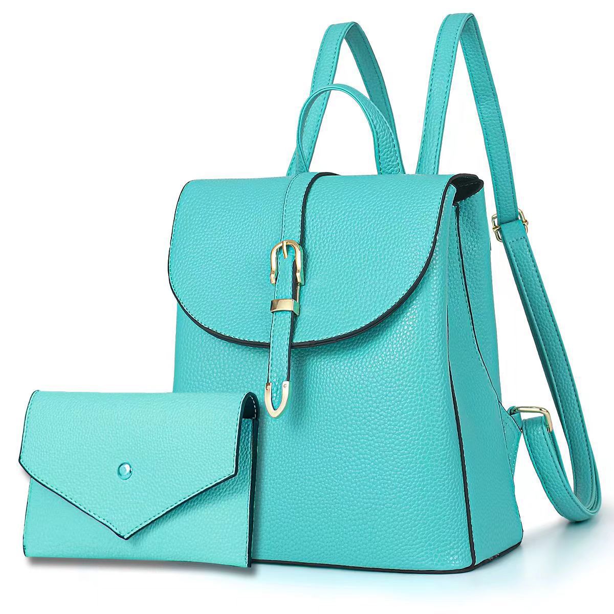 Wholesale of 2023 new style European and American fashionable and casual Korean-style trendy women's backpacks from the manufacturer Item Picture