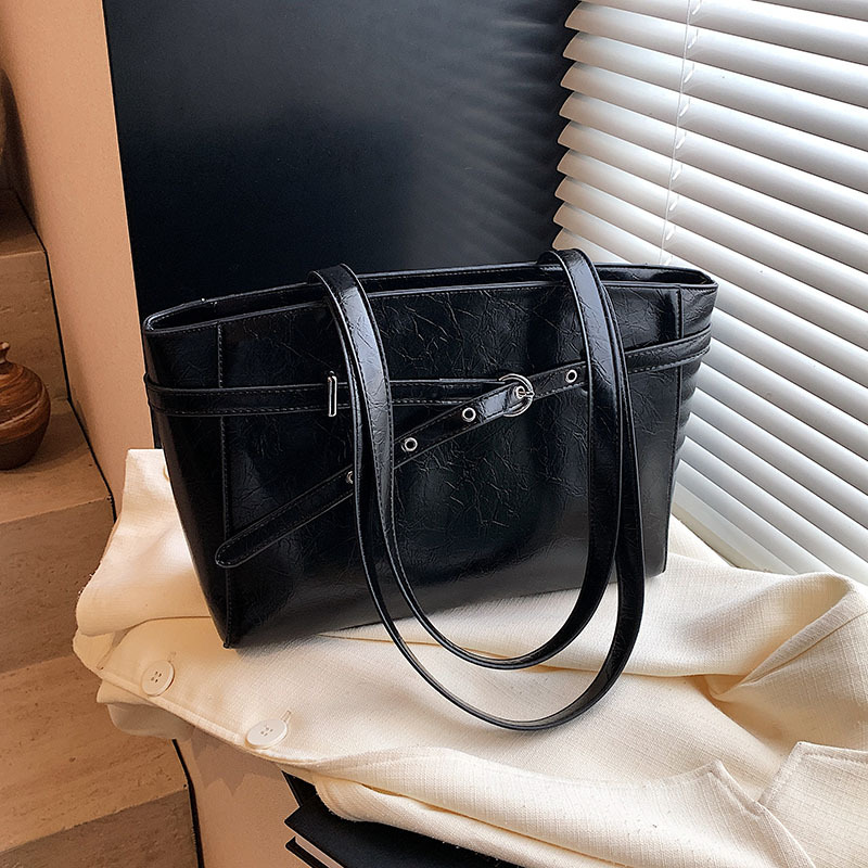 Fashionable commuting bag for women, 2025 New large-capacity single-shoulder bag, high-end quality hand-carry to work, underarm tote bag Specification drawing
