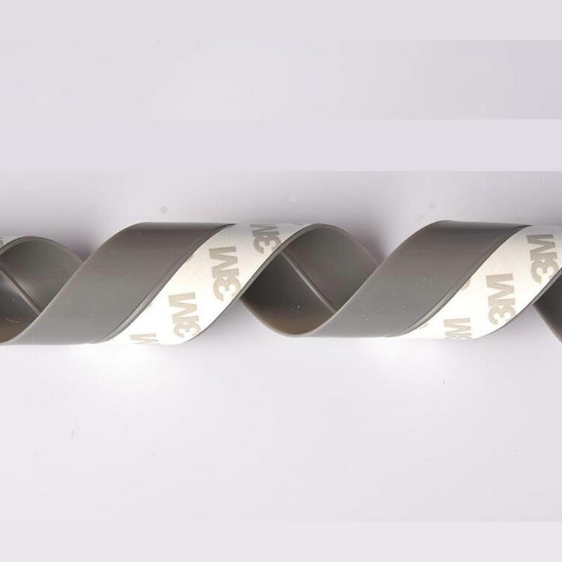 Multi-functional silicone rubber door and window sealing strips, windproof and heat-insulating glass door self-adhesive soundproof and waterproof strips for door gaps and door bottoms Specification drawing