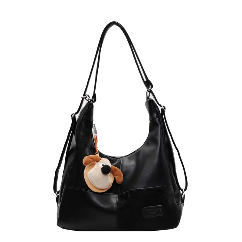 Student Tote bag for Girls 2024 New retro and fashionable large-capacity backpack for commuting, casual and versatile girls Item Picture