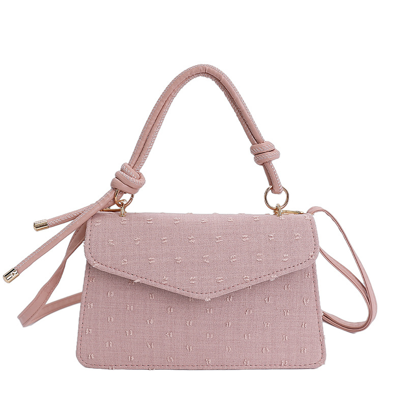 The new stylish casual commuting bag for summer 2025 is a simple, trendy and fashionable single-shoulder, hand-carry and crossbody small square bag Item Picture