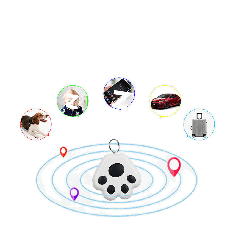 Bluetooth anti-loss device, finder, alarm, pet phone, key, cat paw, bidirectional search and positioning, intelligent anti-loss Item Picture