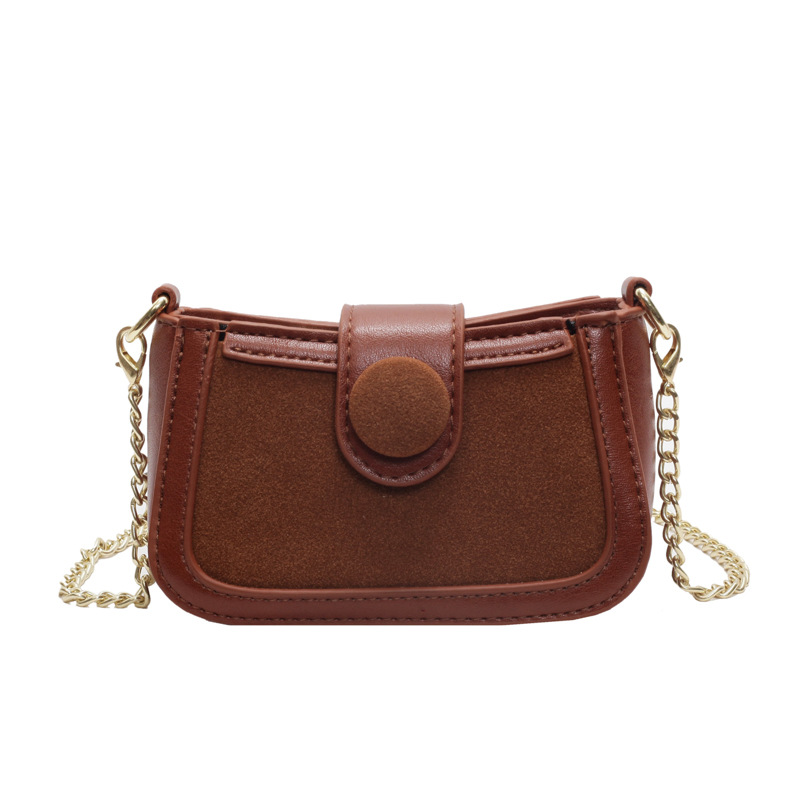 Stylish single-shoulder bag 2024 new style, European and American fashion high-end chain mini square bag, crossbody underarm handbag Item Picture