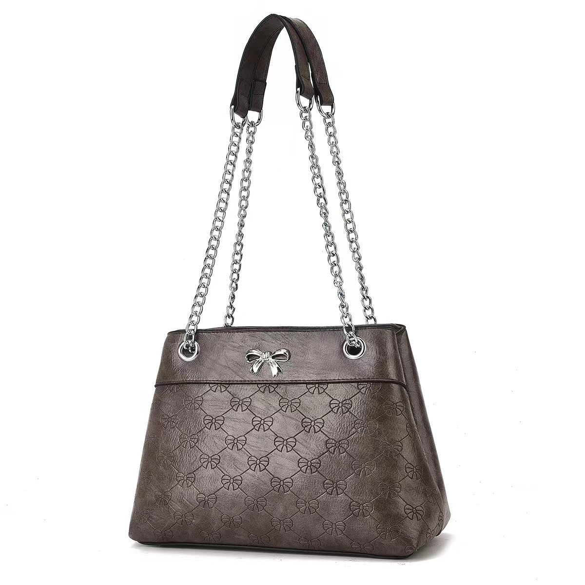 The chain is elegant and versatile. The single-shoulder crossbody bag from the manufacturer is a trendy and fashionable women's bag and a middle-aged mother's bag with a sense of luxury Specification drawing
