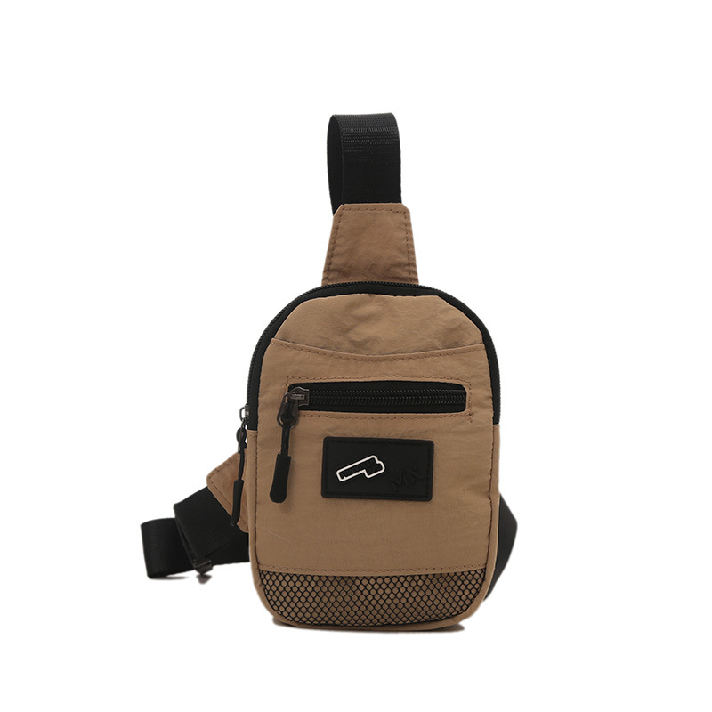 A new Korean-style, fashionable and simple backpack for women in the summer of 2025, a trendy solid-color crossbody bag for storage Item Picture