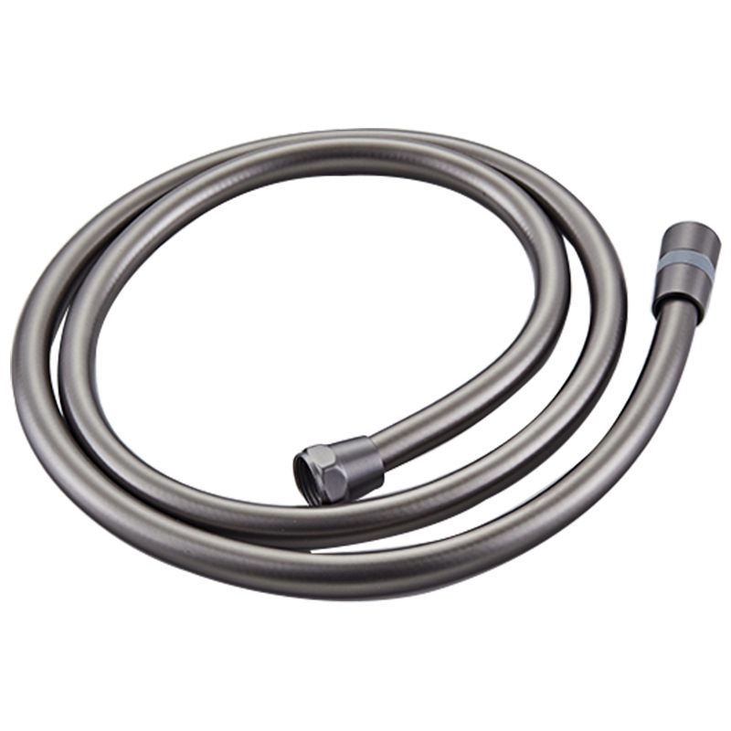 304 stainless steel nut gun gray PVC thickened explosion-proof showerhead hose, universal showerhead connection water pipe for bathroom Item Picture