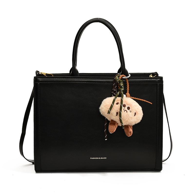 Trendy and fashionable women's 2024 new large-capacity versatile tote bag, retro commuter crossbody bag Item Picture