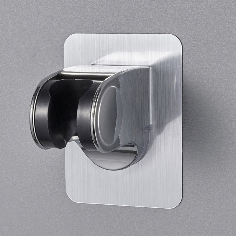Wholesale of no-drilling fixed base, rain shower head, shower head seat, water pipe bracket, rain hose seat and accessories details Picture