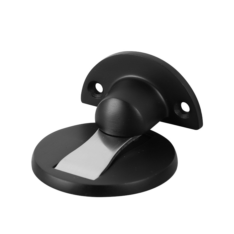 Authentic 304 stainless steel floor suction, no need for drilling, invisible strong magnetic floor suction, hidden door stop, magnetic suction, zinc alloy door stop Item Picture