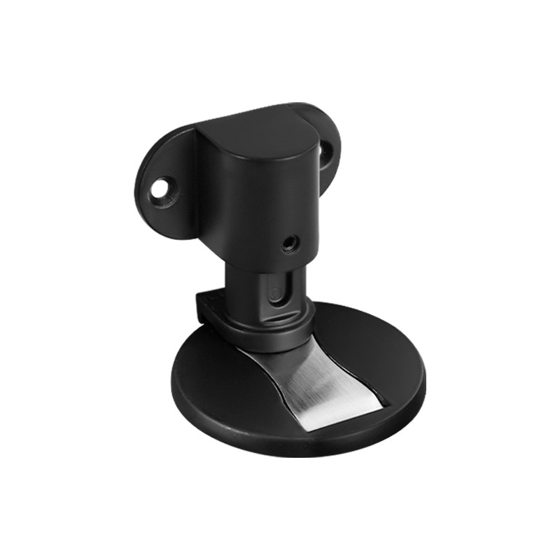 No need for drilling, adjustable height zinc alloy strong magnetic door suction, anti-collision door stop, bedroom door invisible door stop Item Picture