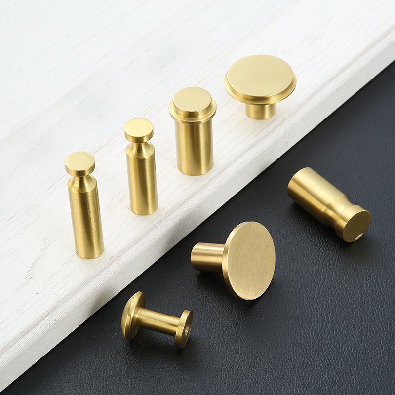 Brass coat hook, rear hook for the entrance door, single entrance cabinet hat hook, wall-mounted, perforated golden copper hook details Picture