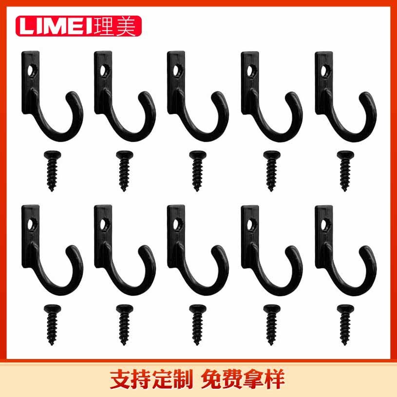 The manufacturer supplies cross-border zinc alloy retro single-hole wall-mounted hooks, wall single-claw hooks, and mini hooks for hanging jewelry full figure
