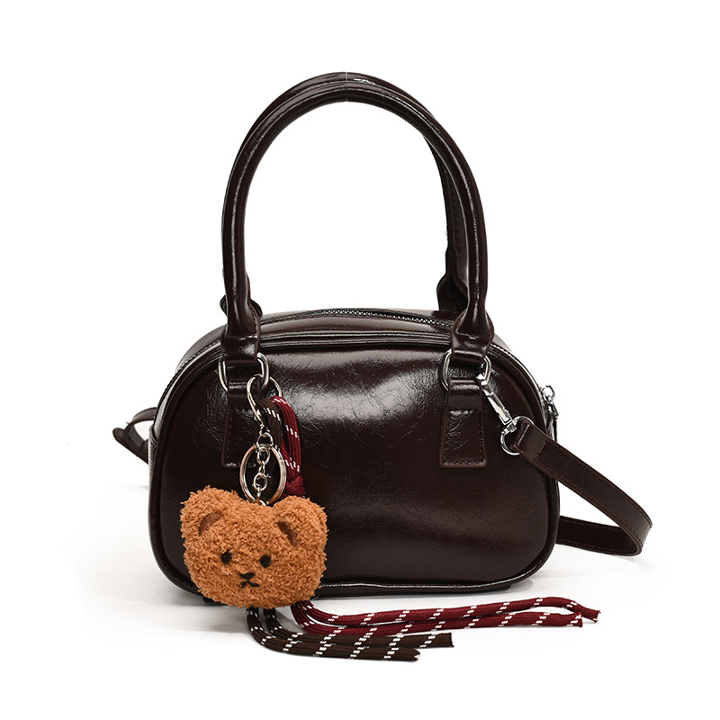 A high-end retro handbag for women's 2024 new style, casual, trendy and versatile single-shoulder bag, crossbody small square bag Item Picture