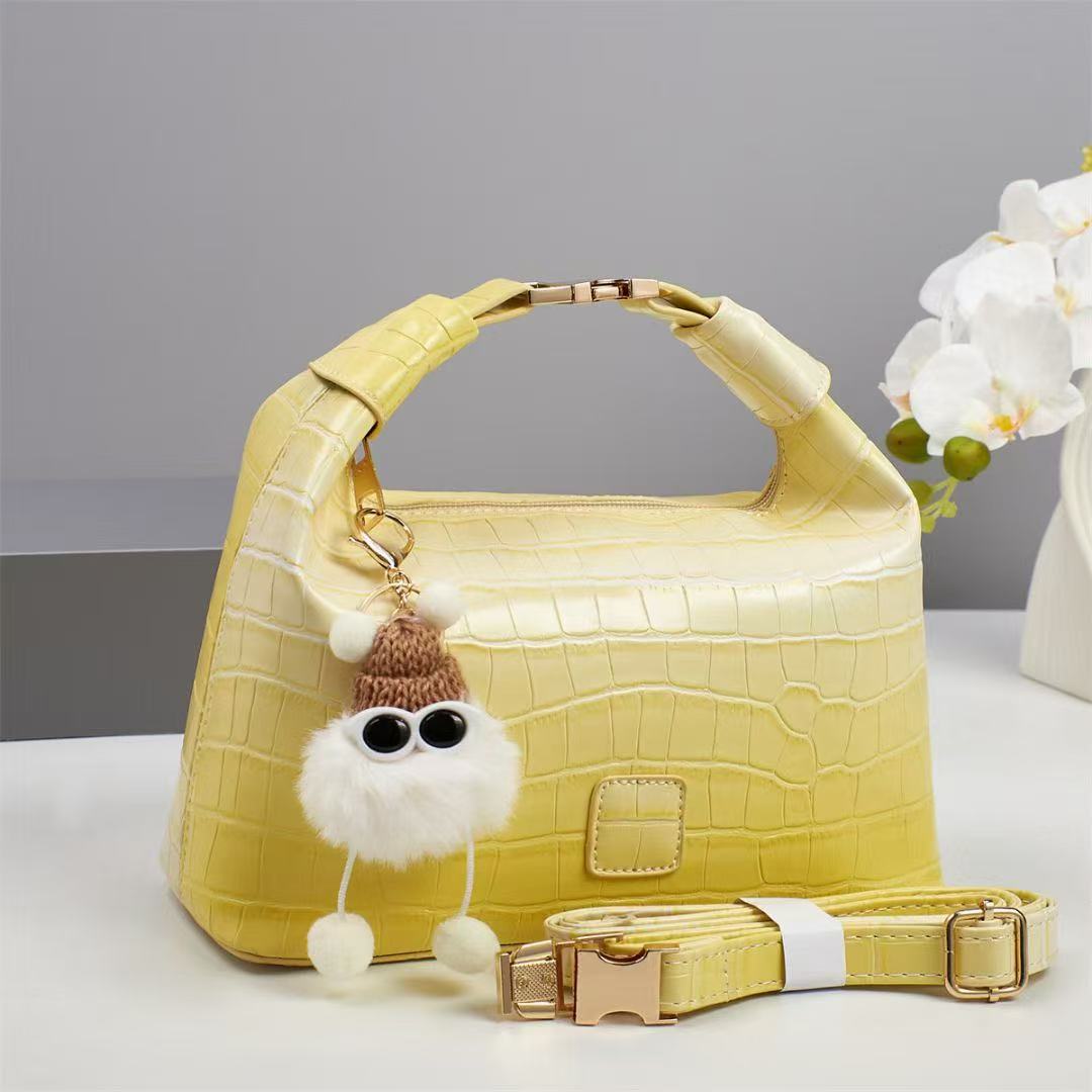 Portable small bag for women, 2025 new style, cross-border high-end texture, single-shoulder crossbody bag, versatile small pillow Specification drawing