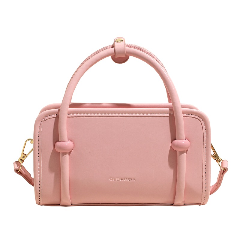 High-end vintage small bag for women, 2025 new style casual and versatile crossbody bag, simple and fashionable hand-held small square bag Item Picture