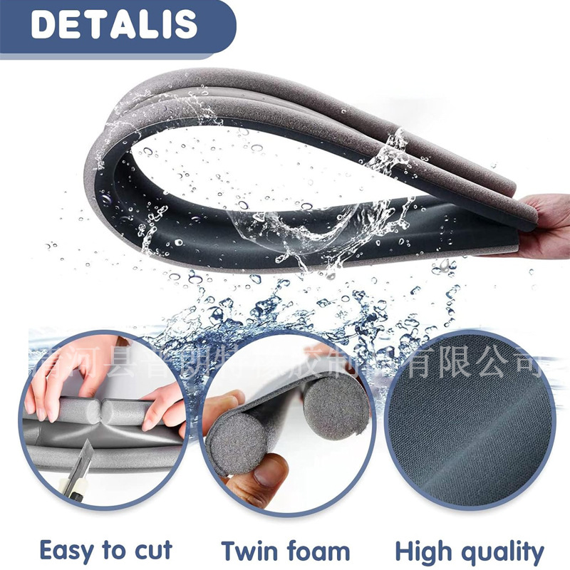 Prant door gap sealing strips fill the gaps at the bottom of glass doors, making them a perfect tool for sound insulation, dust prevention, insect control, and wind resistance at the bottom of doors Application Scenario